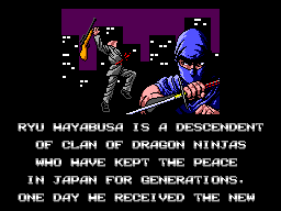 Ninja Gaiden screenshot 4 for Sega Master System